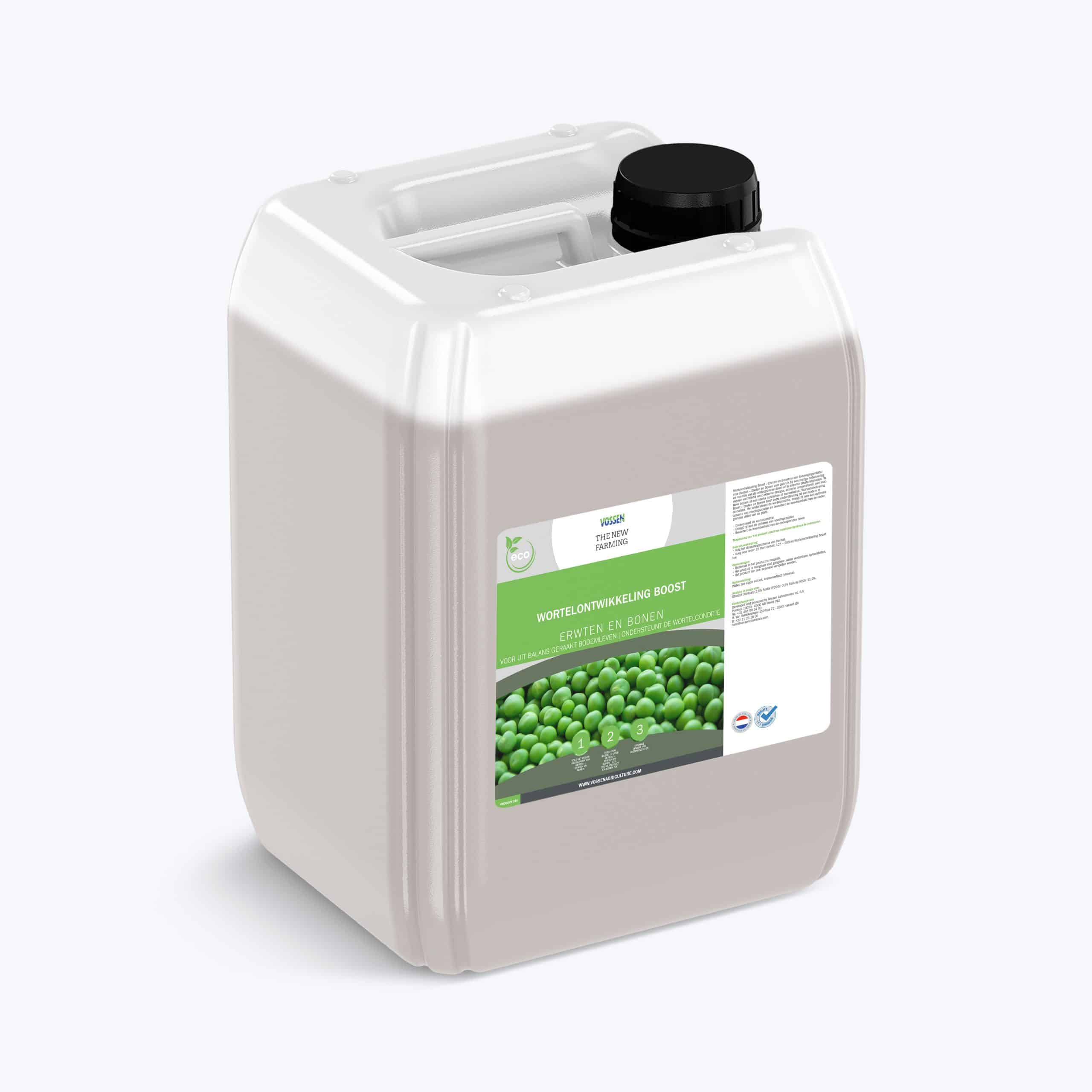 Milieuvriendelijk product ter ondersteuning van de wortelvorming bij planten