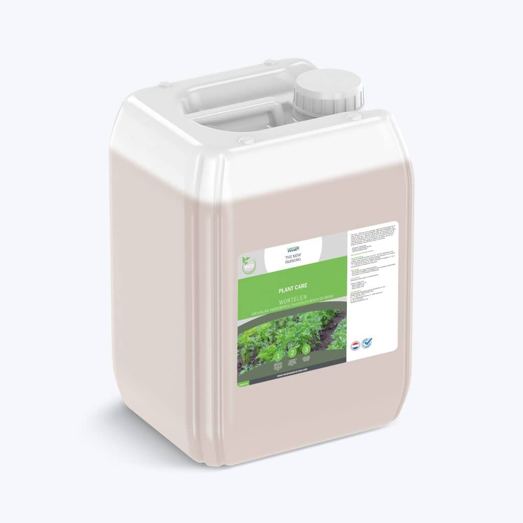 Plant care organische blad meststof voor wortelen
