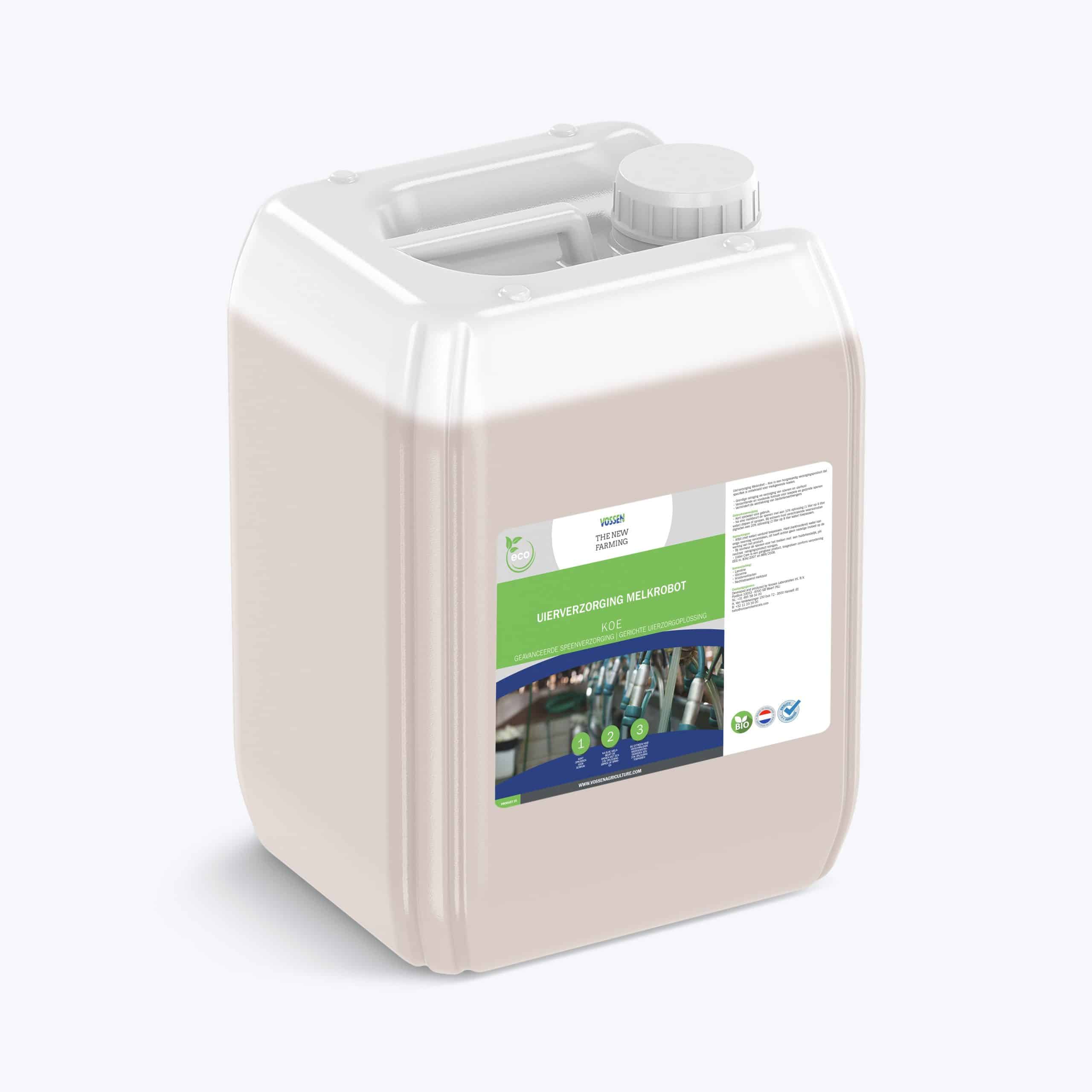 Uierverzorging Melkrobot – Koe